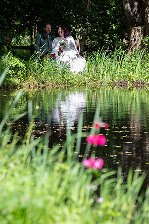 A festival-vibe wedding in Scotland for Kath & Hugh