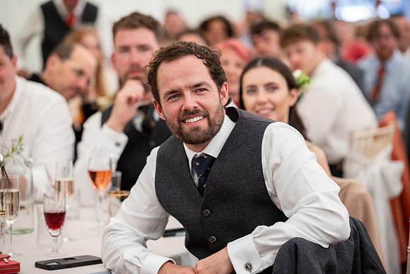 A festival-vibe wedding in Scotland for Kath & Hugh