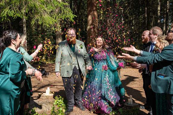 Wedding at The Hermitage, Dunkeld, Perthshire
