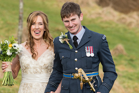 A beautiful wedding at Comrie Croft, Perthshire