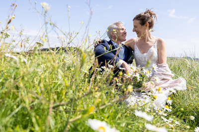 Beach wedding on the Isle of Bute