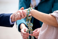 Beach wedding on the Isle of Bute