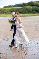 Beach wedding on the Isle of Bute