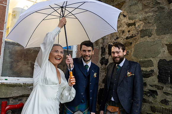 A romantic Scottish wedding on Loch Lomondside