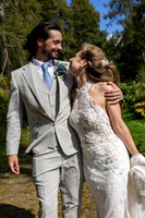 A Perthshire woodland wedding in the sunshine