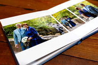 Perthshire Wedding Photography – Luxury Wedding Photobook by Marieke McBean - inside spread