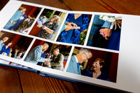 Perthshire Wedding Photography – Luxury Wedding Photobook by Marieke McBean - inside spread