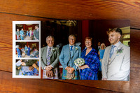Perthshire Wedding Photography – Luxury Wedding Photobook by Marieke McBean - inside spread