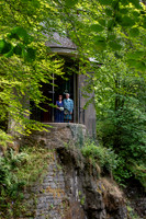 Wedding at Ossian's Hall, The Hermitage, Dunkeld