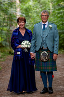 Wedding at Ossian's Hall, The Hermitage, Dunkeld