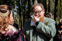 Woodland wedding at The Hermitage