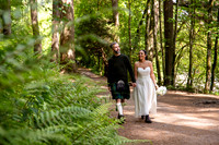 A romantic woodland wedding at The Hermitage, Dunkeld