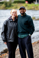 Marriage proposal photography on Kenmore Beach, Loch Tay, Perthshire