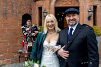A Scottish wedding at Fonab Castle Hotel in Pitlochry, Perthshire