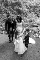 Woodland wedding at The Hermitage, Dunkeld
