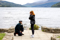 Marriage proposal photography on Kenmore Beach, Loch Tay, Perthshire