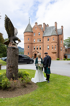 A Scottish wedding at Fonab Castle Hotel in Pitlochry, Perthshire