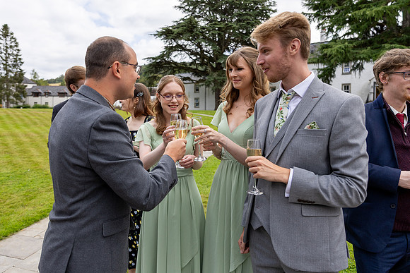 A fun-filled Perthshire wedding at Moness Resort, Aberfeldy