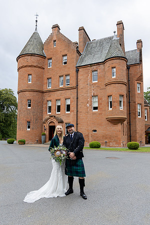 A Scottish wedding at Fonab Castle Hotel in Pitlochry, Perthshire
