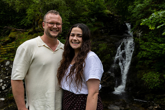 Surprise Marriage Proposal at Roman Bridge, Glen Lyon | Perthshire Photographer
