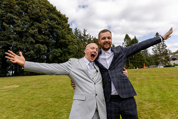 A fun-filled Perthshire wedding at Moness Resort, Aberfeldy