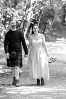 Summer woodland wedding at The Hermitage, Dunkeld