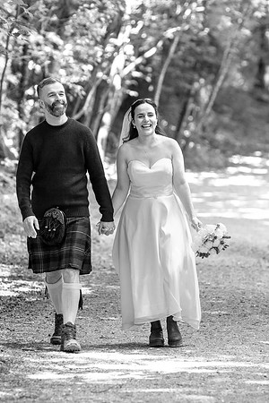 A romantic woodland wedding at The Hermitage, Dunkeld