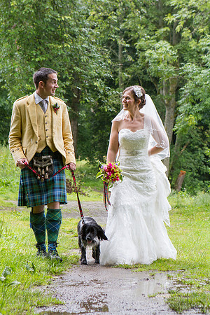 Wedding Sheena & Peter Weidig, Weem Church