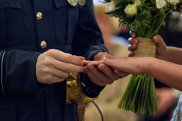 A beautiful wedding at Comrie Croft, Perthshire
