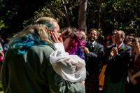 A festival-vibe wedding in Scotland for Kath & Hugh