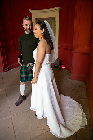 A romantic woodland wedding at The Hermitage, Dunkeld