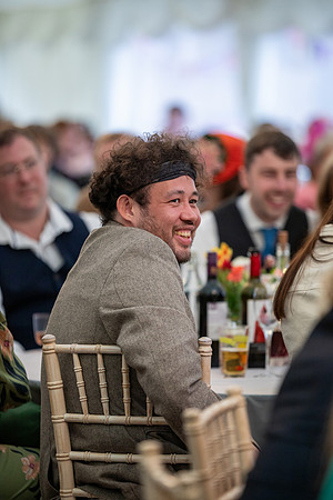 A festival-vibe wedding in Scotland for Kath & Hugh