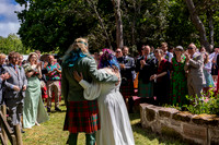 A festival-vibe wedding in Scotland for Kath & Hugh