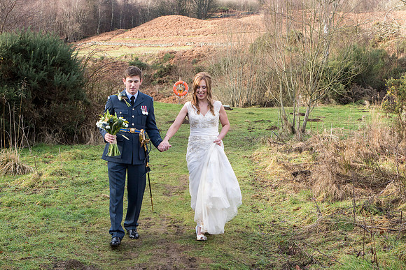 A beautiful wedding at Comrie Croft, Perthshire