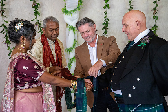 Culdees Castle wedding