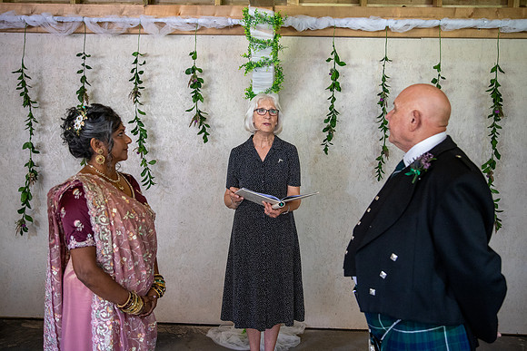 Culdees Castle wedding