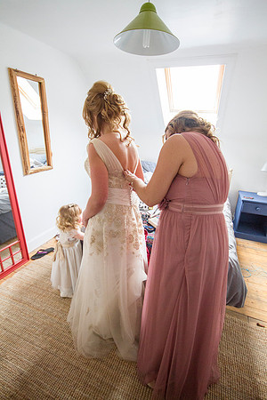 A beautiful wedding at Comrie Croft, Perthshire