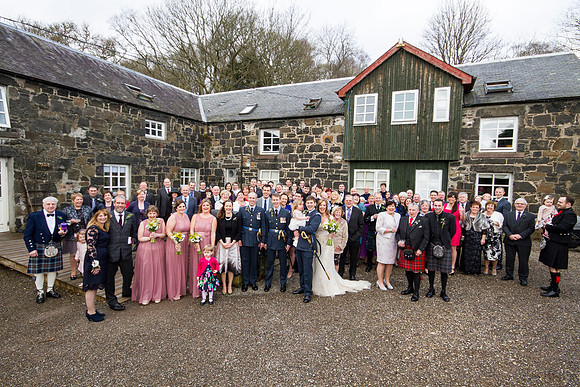 A beautiful wedding at Comrie Croft, Perthshire