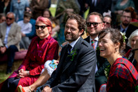 A festival-vibe wedding in Scotland for Kath & Hugh