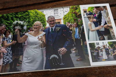 Perthshire Wedding Photography – Luxury Wedding Photobook by Marieke McBean - layflat