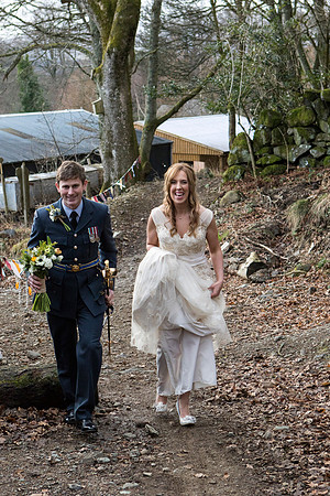 A beautiful wedding at Comrie Croft, Perthshire