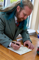 A festival-vibe wedding in Scotland for Kath & Hugh