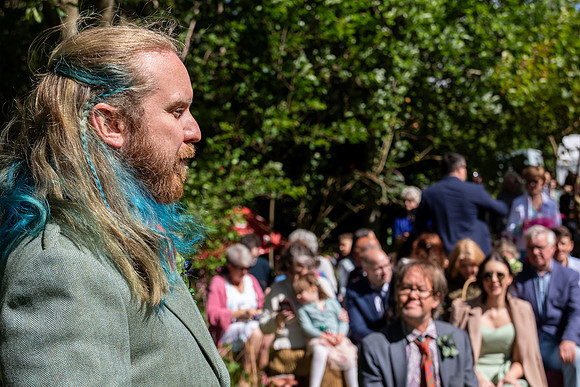A festival-vibe wedding in Scotland for Kath & Hugh
