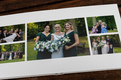 Perthshire Wedding Photography – Luxury Wedding Photobook by Marieke McBean - quality pages