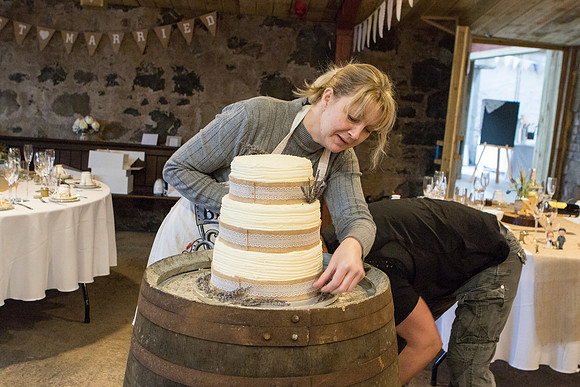A beautiful wedding at Comrie Croft, Perthshire